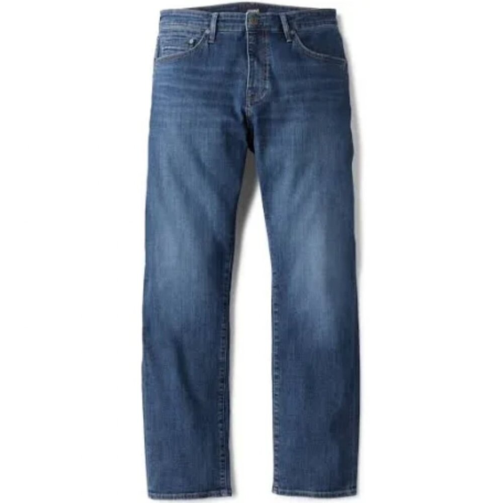 ORVIS Men’s 5 Pocket Medium Blue Straight-Leg Jeans 36x30